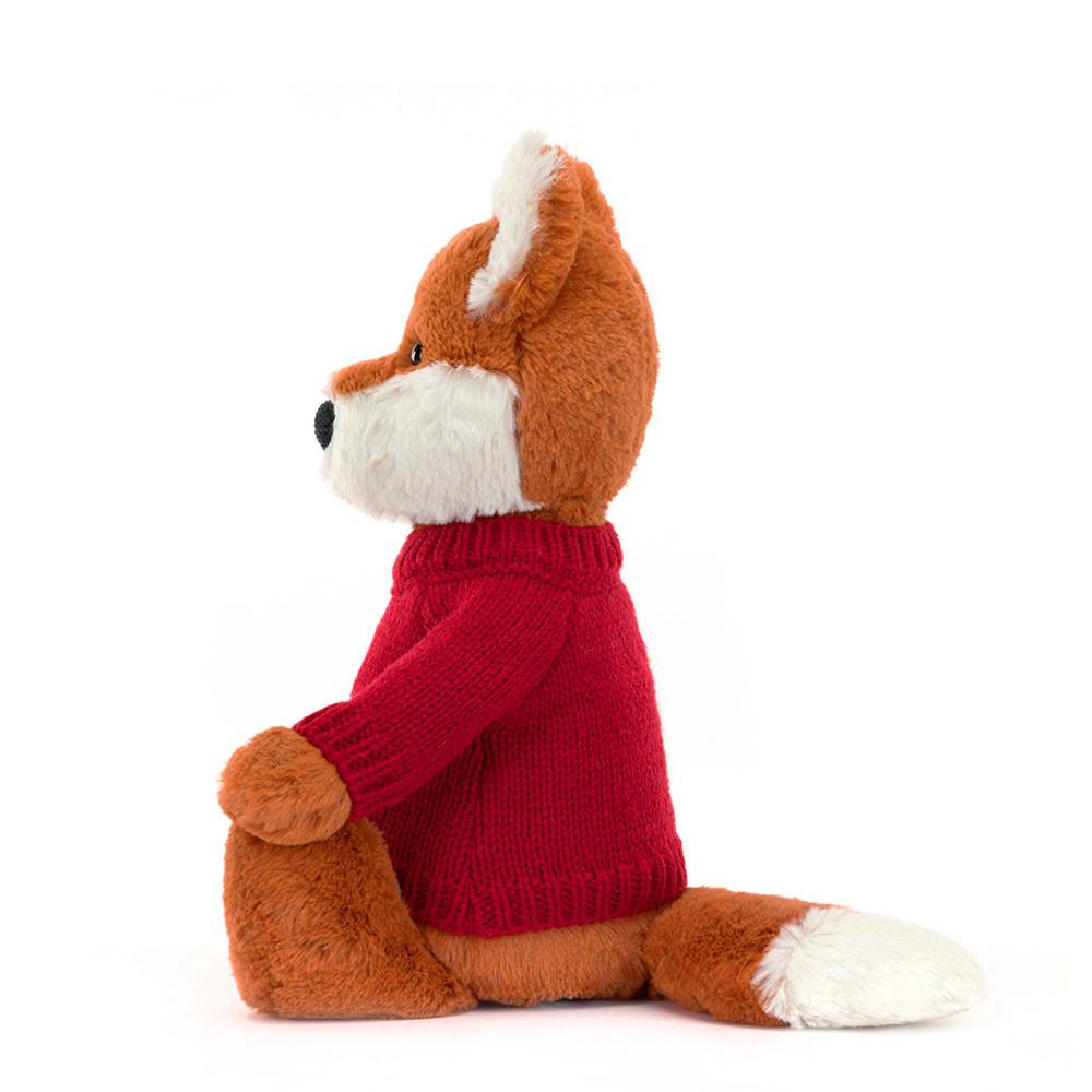 Swetry Jellycat Bashful Fox Cub,31cm x 12cm x 9cm Pomarańczowe | Polska  FBZT-51207