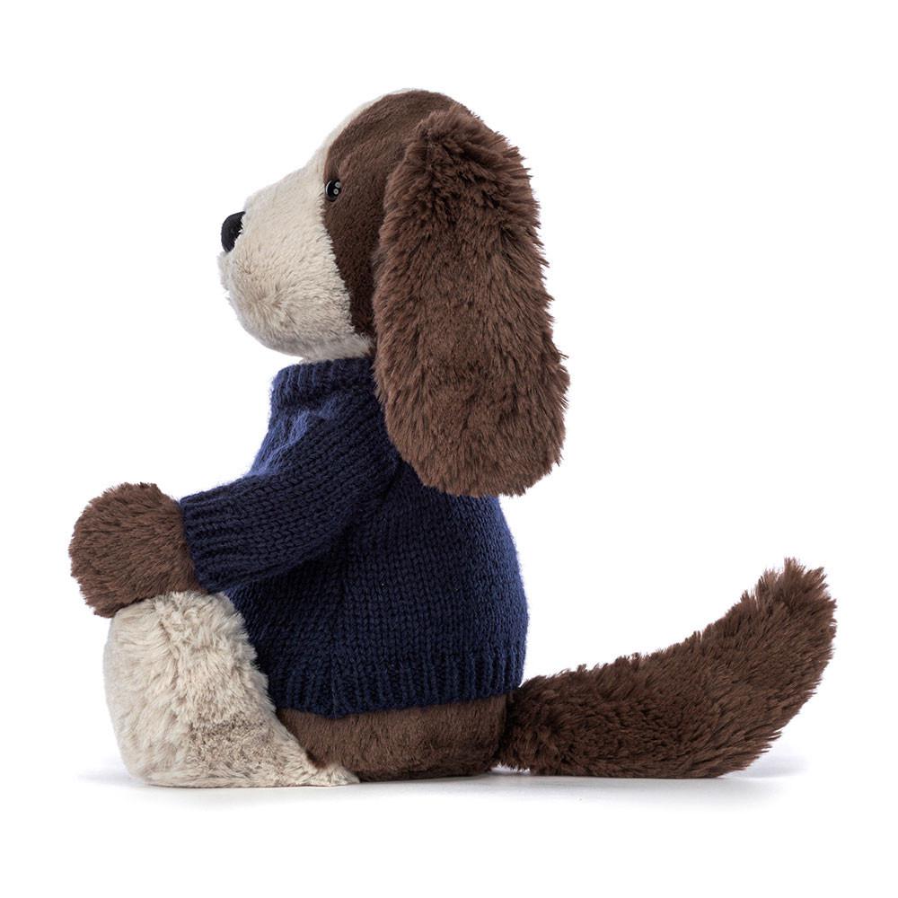 Swetry Jellycat Bashful Fudge Puppy,31cm x 12cm x 9cm Brązowe | Polska  BTGF-40531