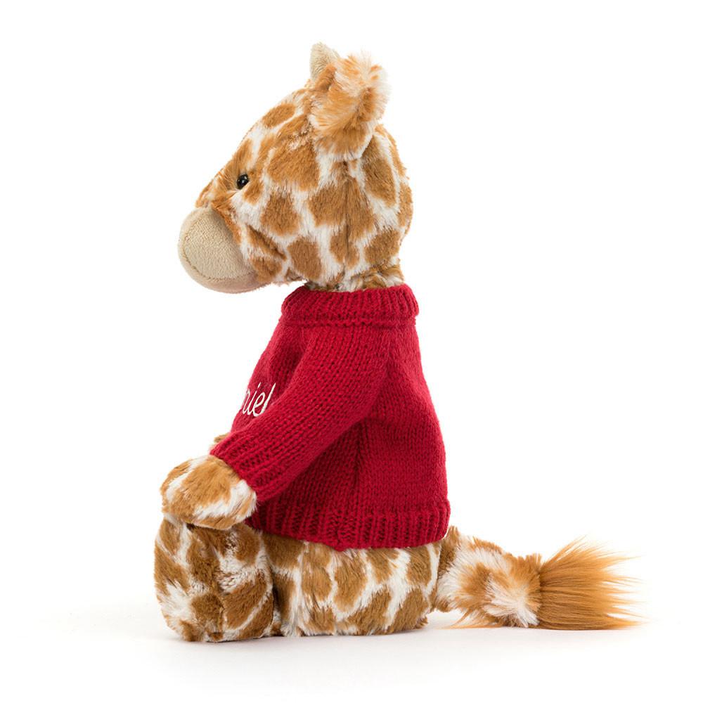 Swetry Jellycat Bashful Giraffe,31cm x 12cm x 9cm Pomarańczowe | Polska  UDHT-20438