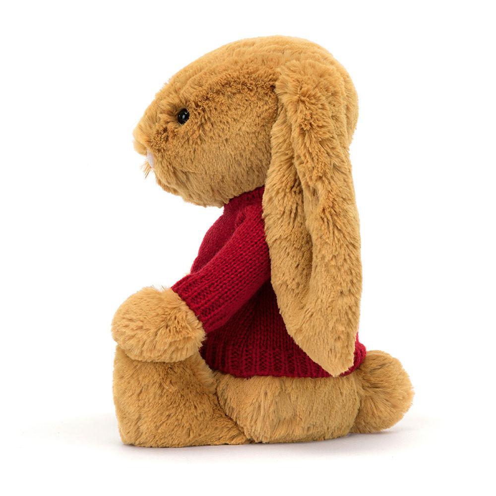 Swetry Jellycat Bashful Golden Króliczek,31cm x 12cm x 9cm Żółte | Polska  UIOD-17935