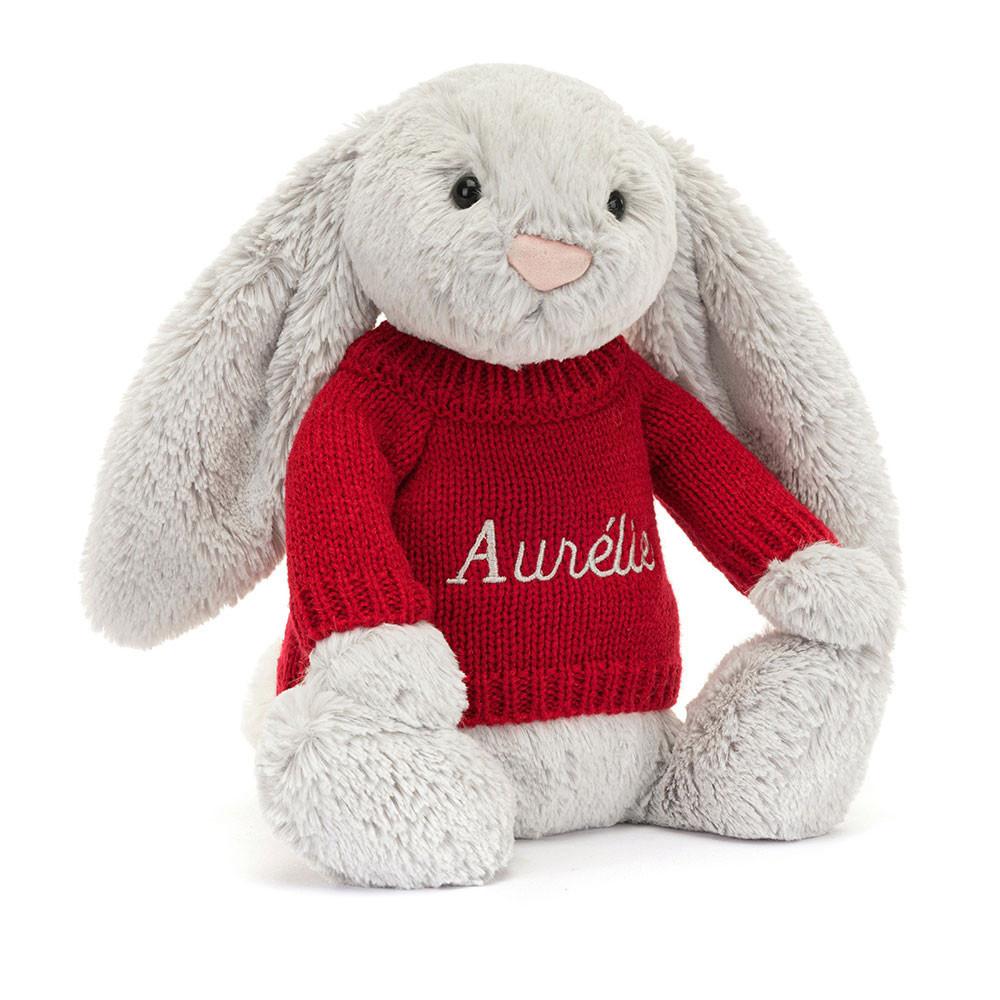 Swetry Jellycat Bashful Króliczek,31cm x 12cm x 9cm Szare | Polska  JHAE-42735