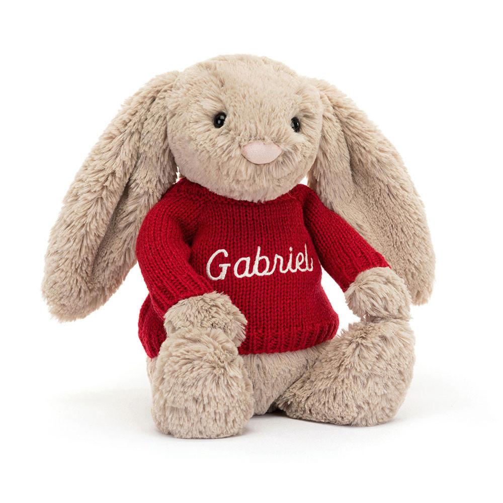 Swetry Jellycat Bashful Króliczek,31cm x 12cm x 9cm Beżowe | Polska  SQAU-05472
