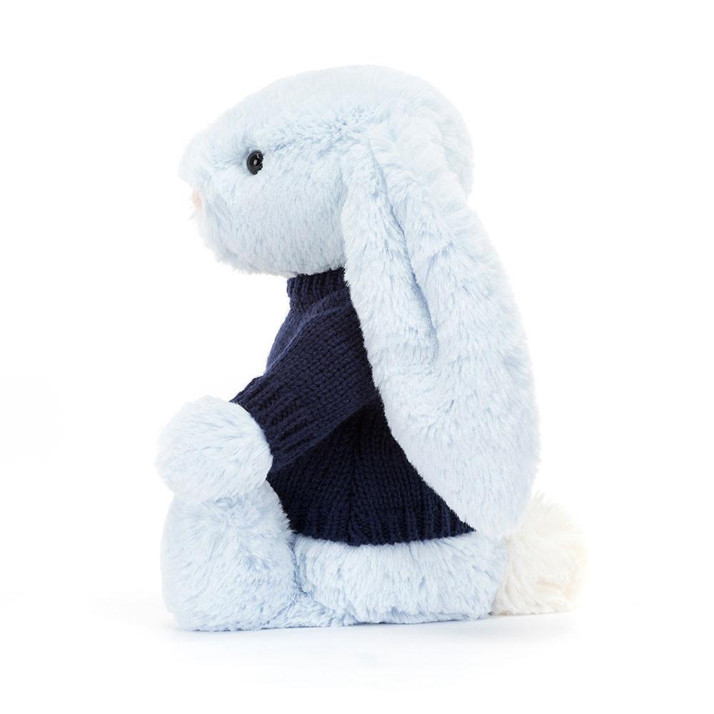 Swetry Jellycat Bashful Króliczek,31cm x 12cm x 9cm Niebieskie | Polska  RPTJ-26013