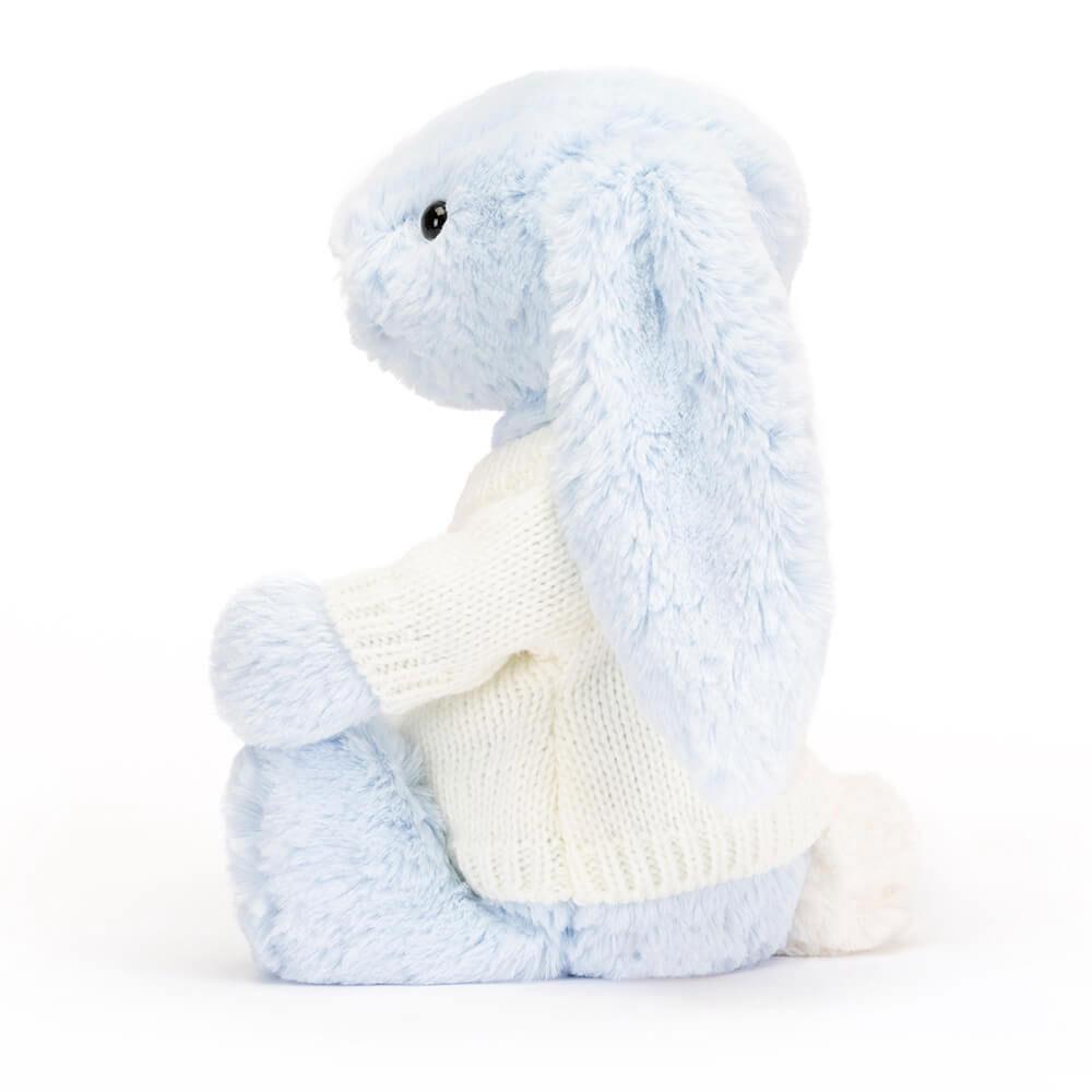 Swetry Jellycat Bashful Króliczek with Cream,31cm x 12cm x 9cm Niebieskie | Polska  CABQ-17093