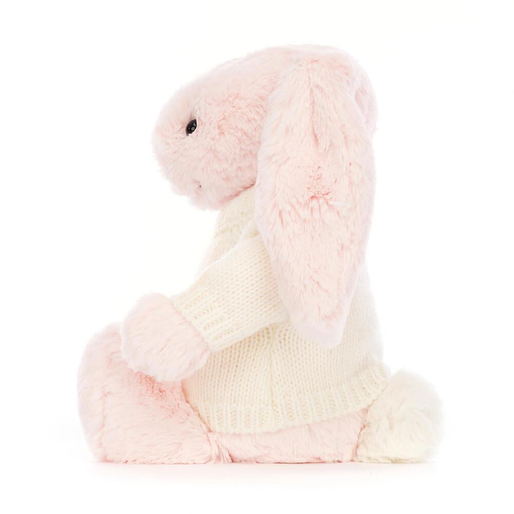 Swetry Jellycat Bashful Króliczek with Cream,31cm x 12cm x 9cm Różowe | Polska  TCOM-27160
