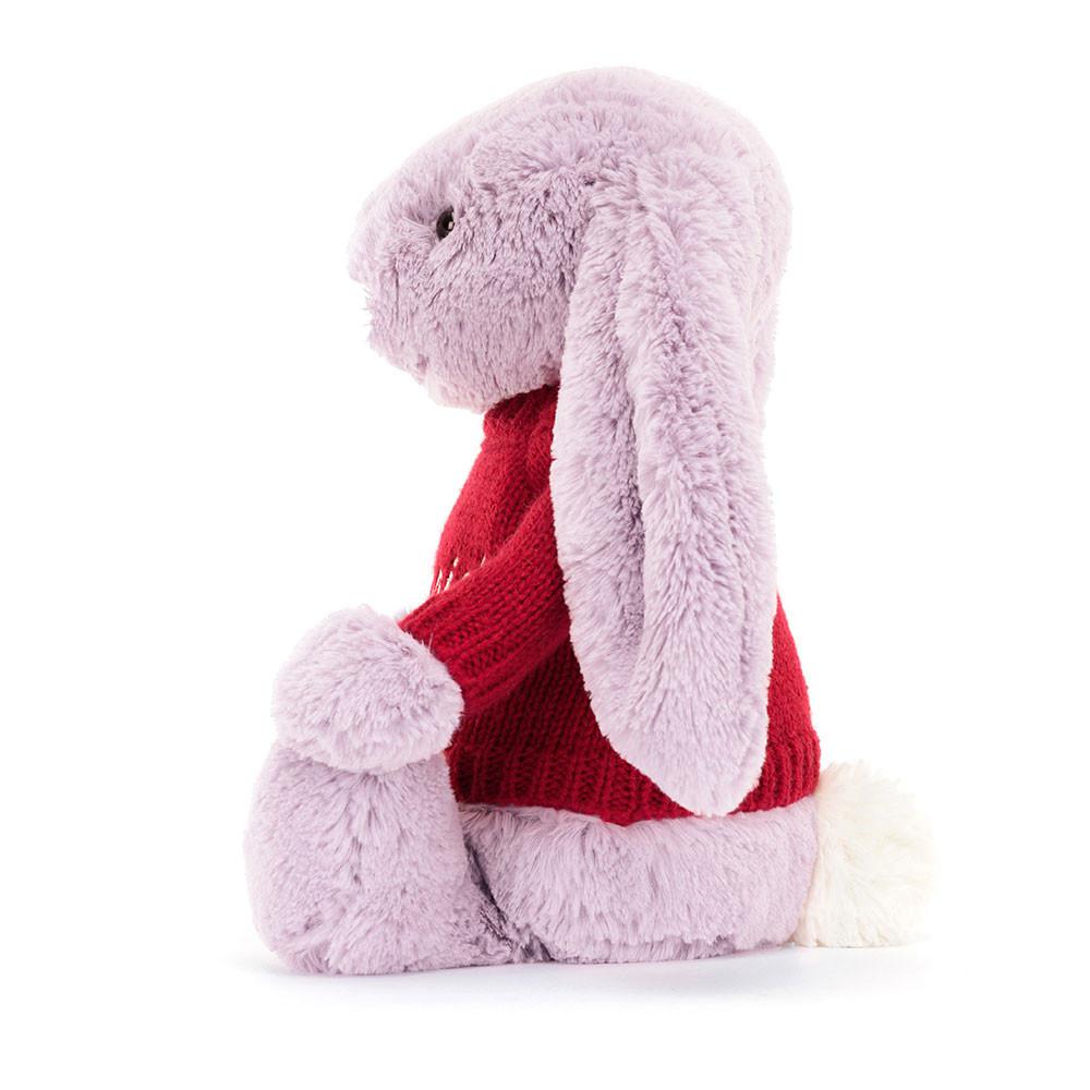 Swetry Jellycat Bashful Lilac Króliczek,31cm x 12cm x 9cm Fioletowe | Polska  WHNL-36048