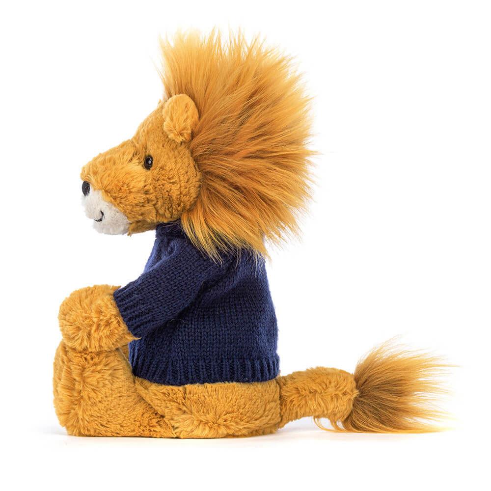 Swetry Jellycat Bashful Lion,31cm x 12cm x 9cm Żółte | Polska  PALO-75163
