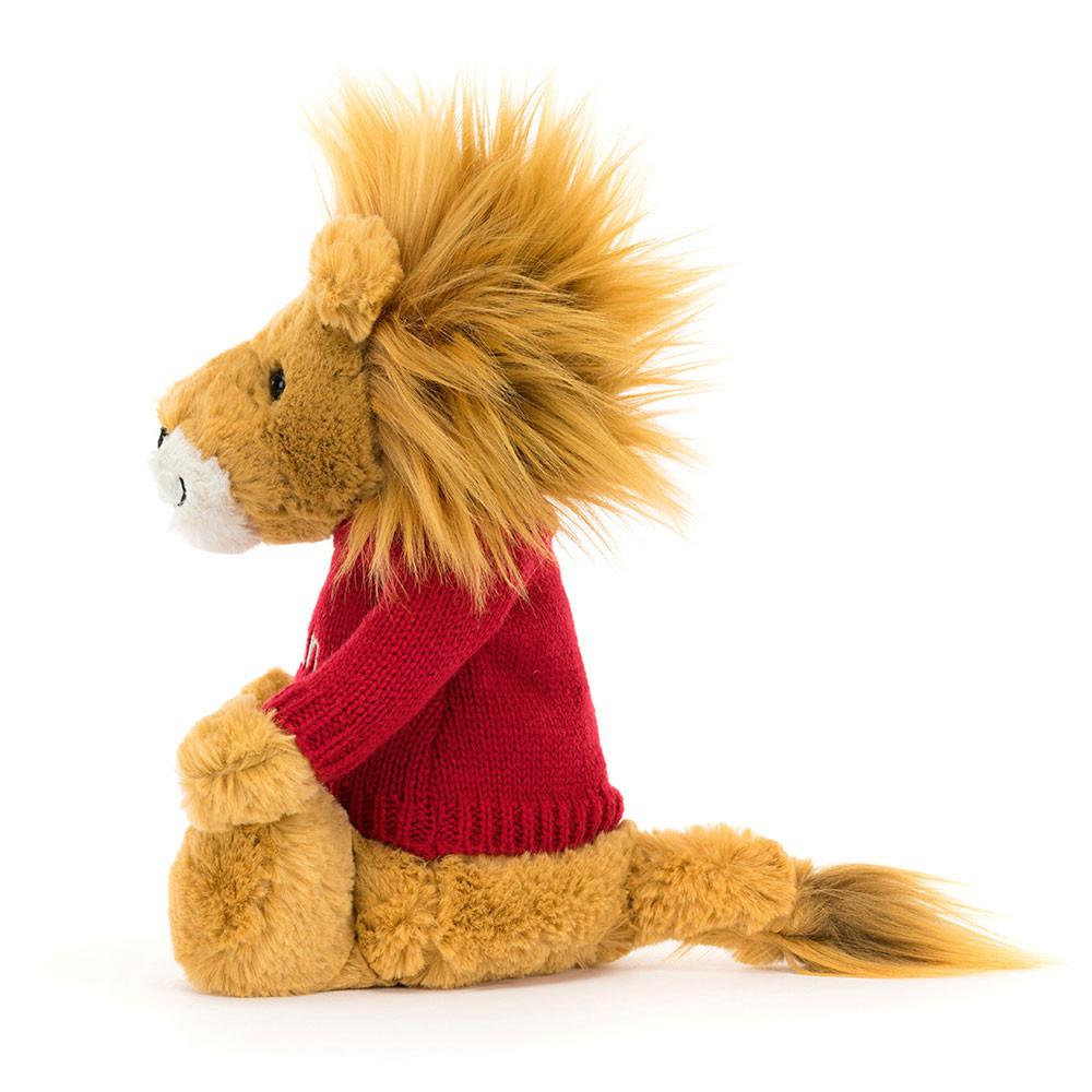 Swetry Jellycat Bashful Lion,31cm x 12cm x 9cm Żółte | Polska  CTFX-10835