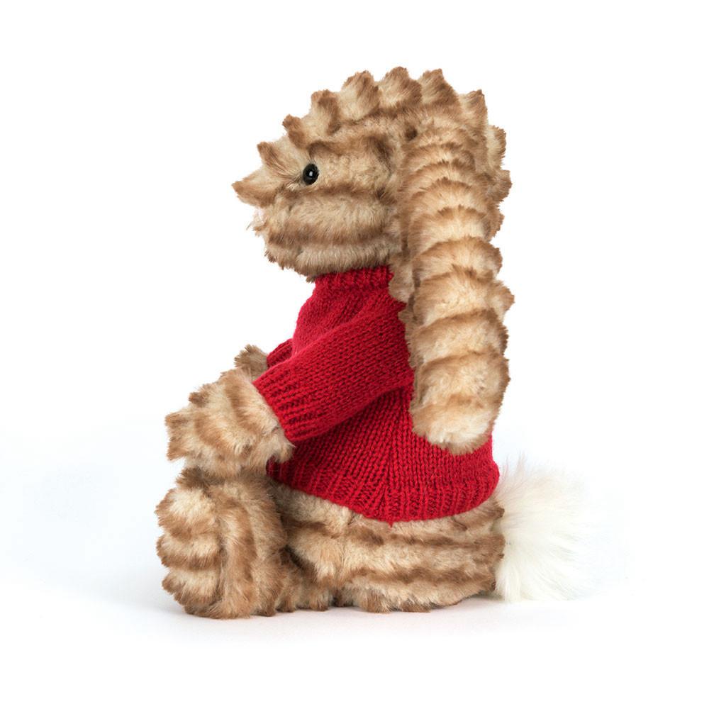 Swetry Jellycat Bashful Luxe Króliczek Juniper,31cm x 12cm x 9cm Brązowe | Polska  OSLU-51263