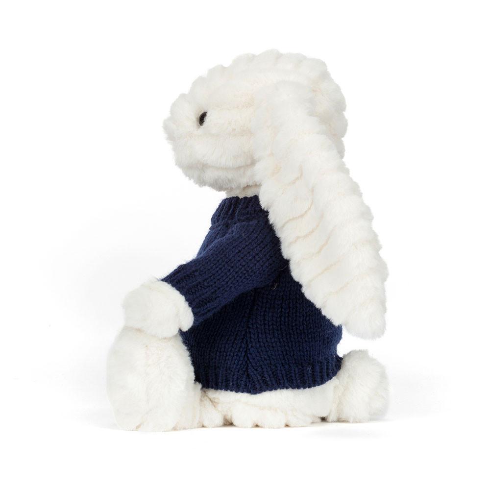 Swetry Jellycat Bashful Luxe Króliczek Nimbus,31cm x 12cm x 9cm Białe | Polska  OFHD-36189