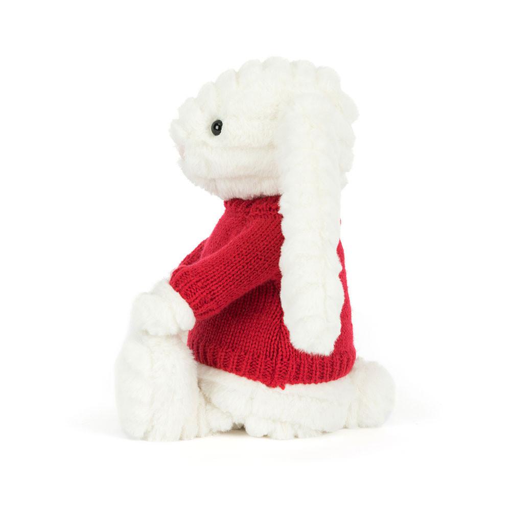 Swetry Jellycat Bashful Luxe Króliczek Nimbus,31cm x 12cm x 9cm Białe | Polska  ULMS-54216