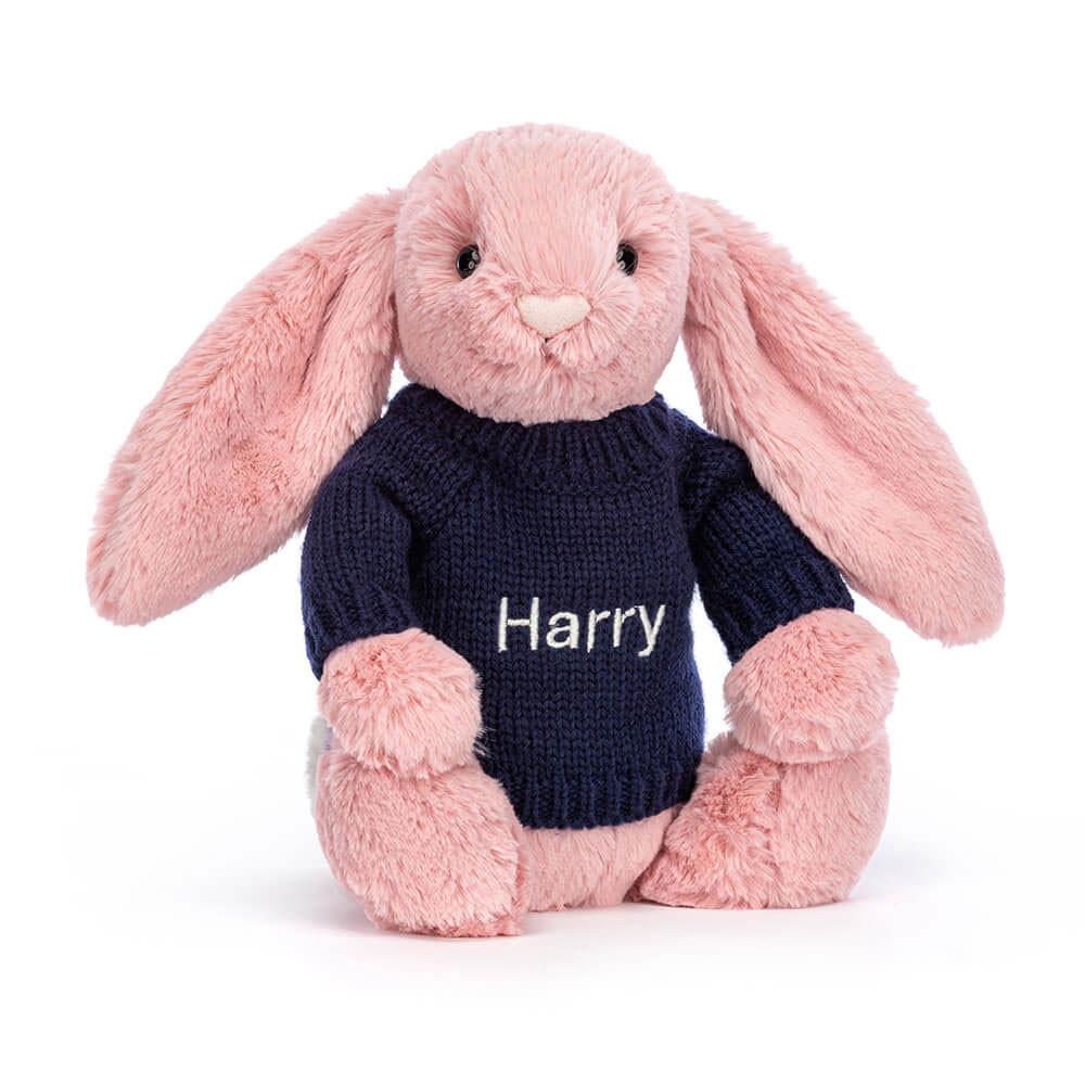 Swetry Jellycat Bashful Petal Króliczek,31cm x 12cm x 9cm Różowe | Polska  NMGA-14906