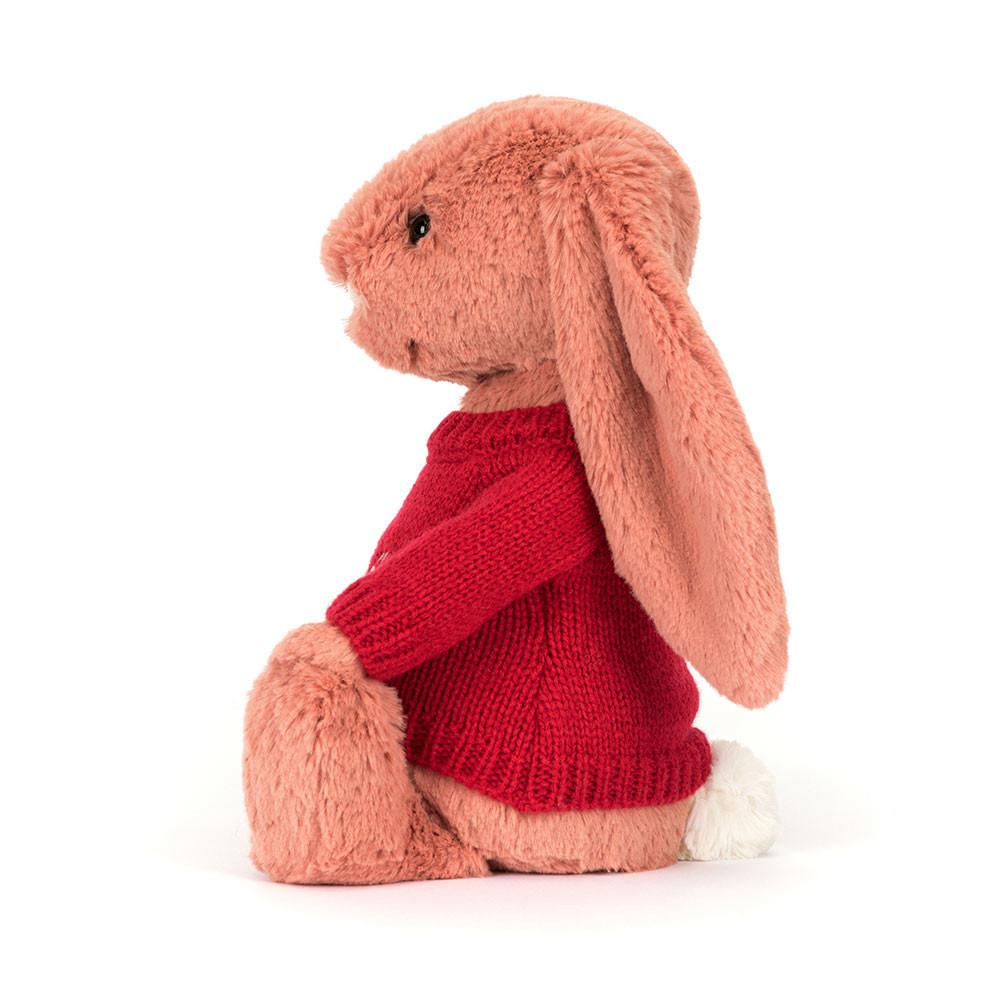 Swetry Jellycat Bashful Sorrel Króliczek,31cm x 12cm x 9cm Pomarańczowe | Polska  RIJN-57142