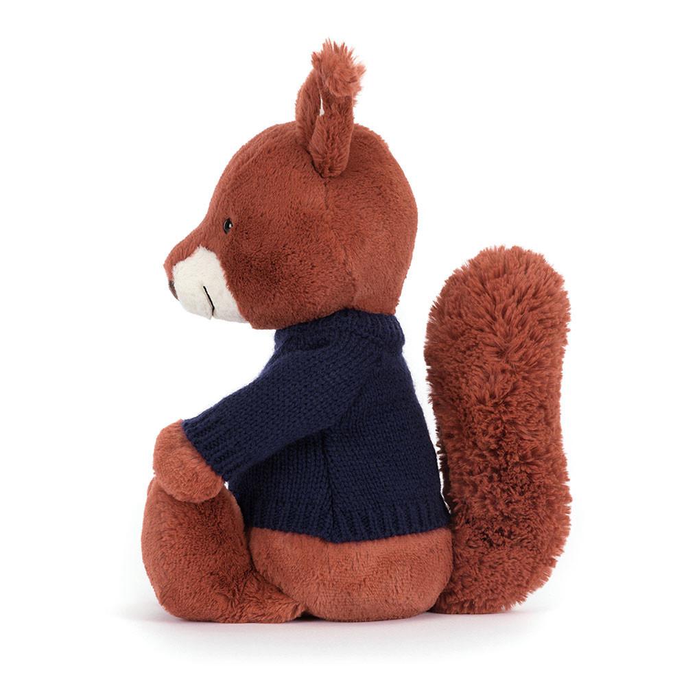 Swetry Jellycat Bashful Squirrel,31cm x 12cm x 9cm Czerwone | Polska  LRHT-39716