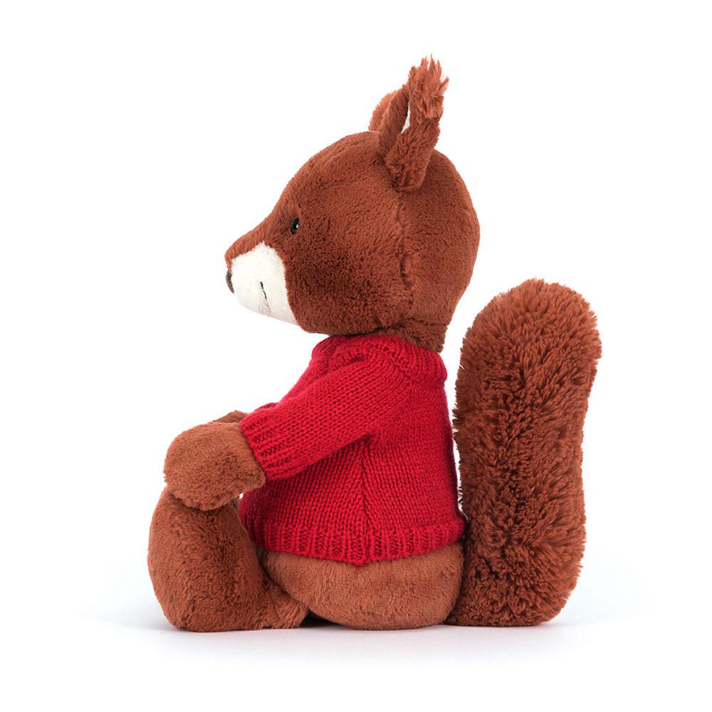 Swetry Jellycat Bashful Squirrel,31cm x 12cm x 9cm Czerwone | Polska  DAHU-56874