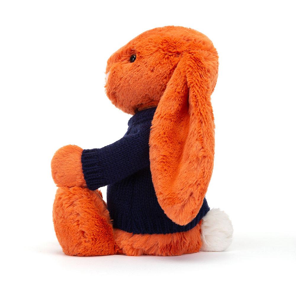 Swetry Jellycat Bashful Tangerine Króliczek,31cm x 12cm x 9cm Pomarańczowe | Polska  MNZX-98745