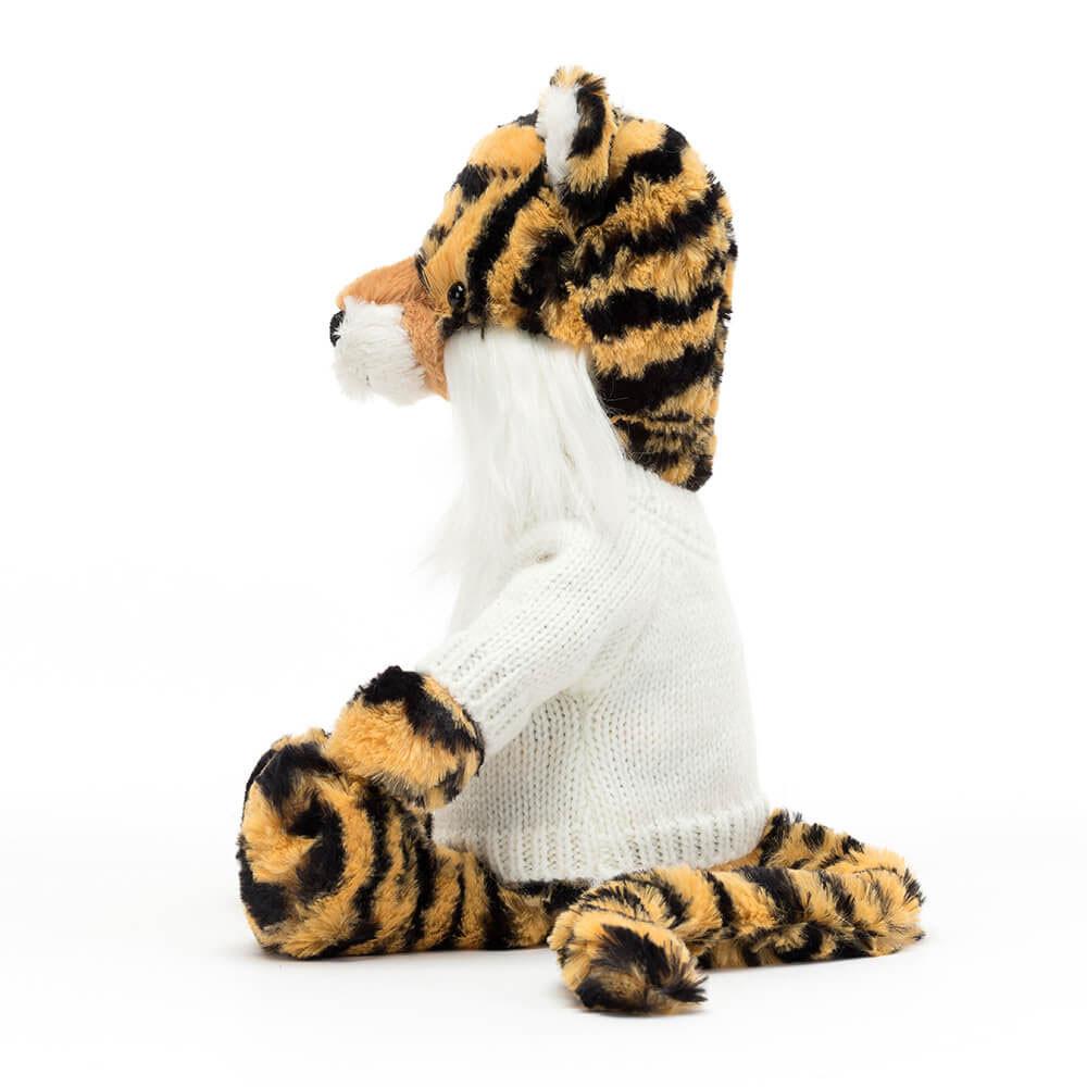 Swetry Jellycat Bashful Tiger with Cream,31cm x 12cm x 9cm Żółte | Polska  ABGD-56302