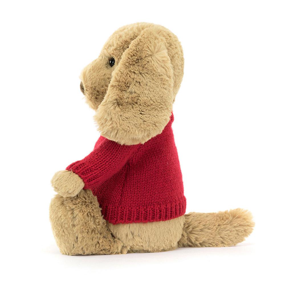 Swetry Jellycat Bashful Toffee Puppy,31cm x 12cm x 9cm Brązowe | Polska  KOEA-09724