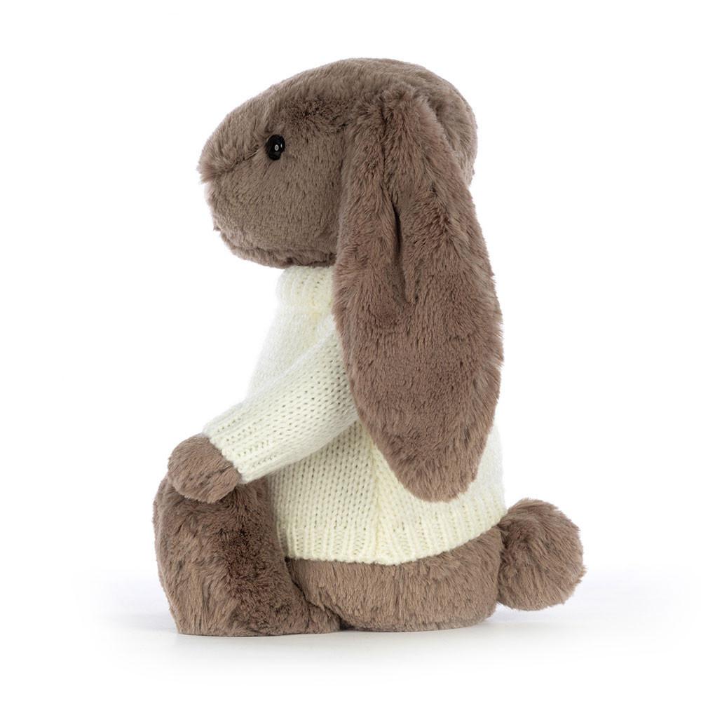 Swetry Jellycat Bashful Truffle Króliczek with Cream,31cm x 12cm x 9cm Brązowe | Polska  VPOI-08172