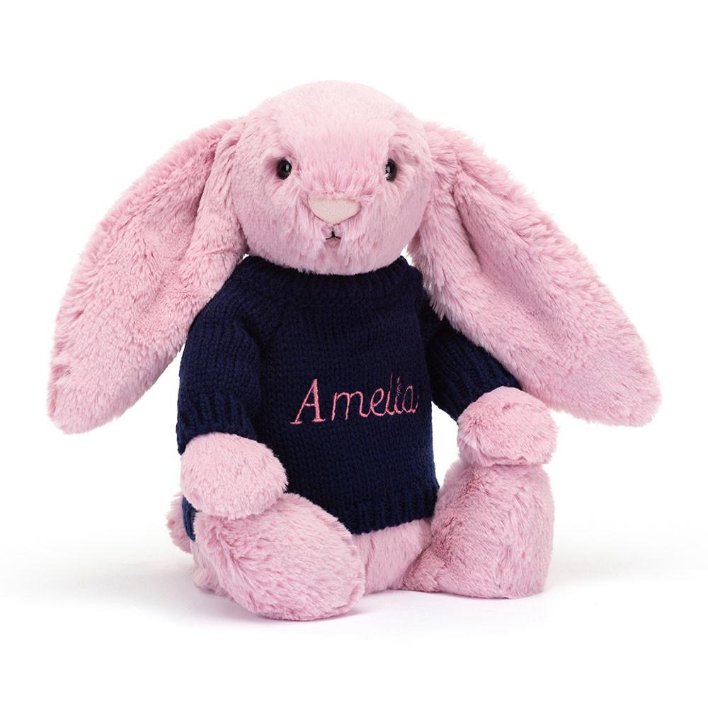Swetry Jellycat Bashful Tulip Króliczek,31cm x 12cm x 9cm Różowe | Polska  HGFC-26150
