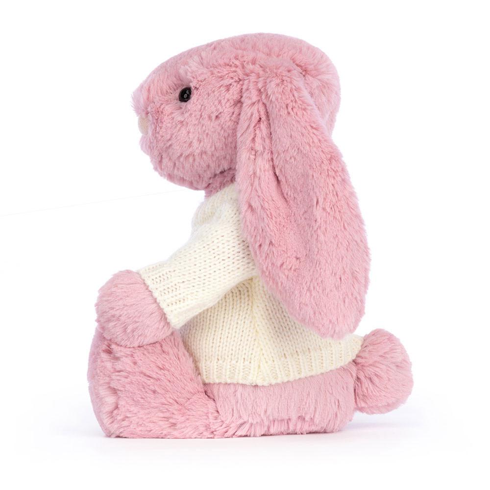 Swetry Jellycat Bashful Tulip Króliczek with Cream,31cm x 12cm x 9cm Różowe | Polska  CLIW-06598