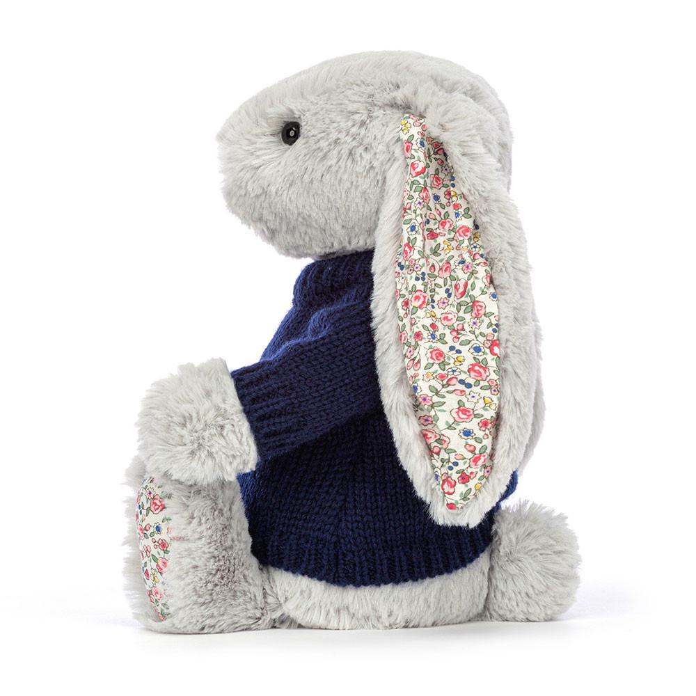 Swetry Jellycat Blossom Króliczek,31cm x 12cm x 9cm Szare | Polska  AZOJ-97152