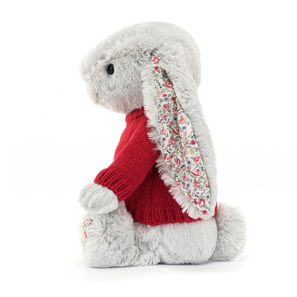 Swetry Jellycat Blossom Króliczek,31cm x 12cm x 9cm Szare | Polska  BESI-15803