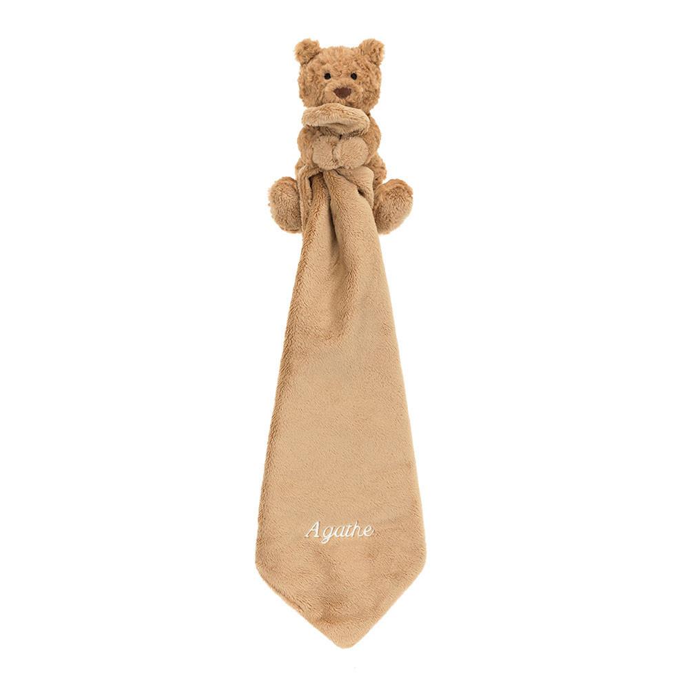 Szmatka Przytulanka Jellycat Bartholomew Miś,13cm x 34cm x 34cm Brązowe | Polska  DZNR-76083