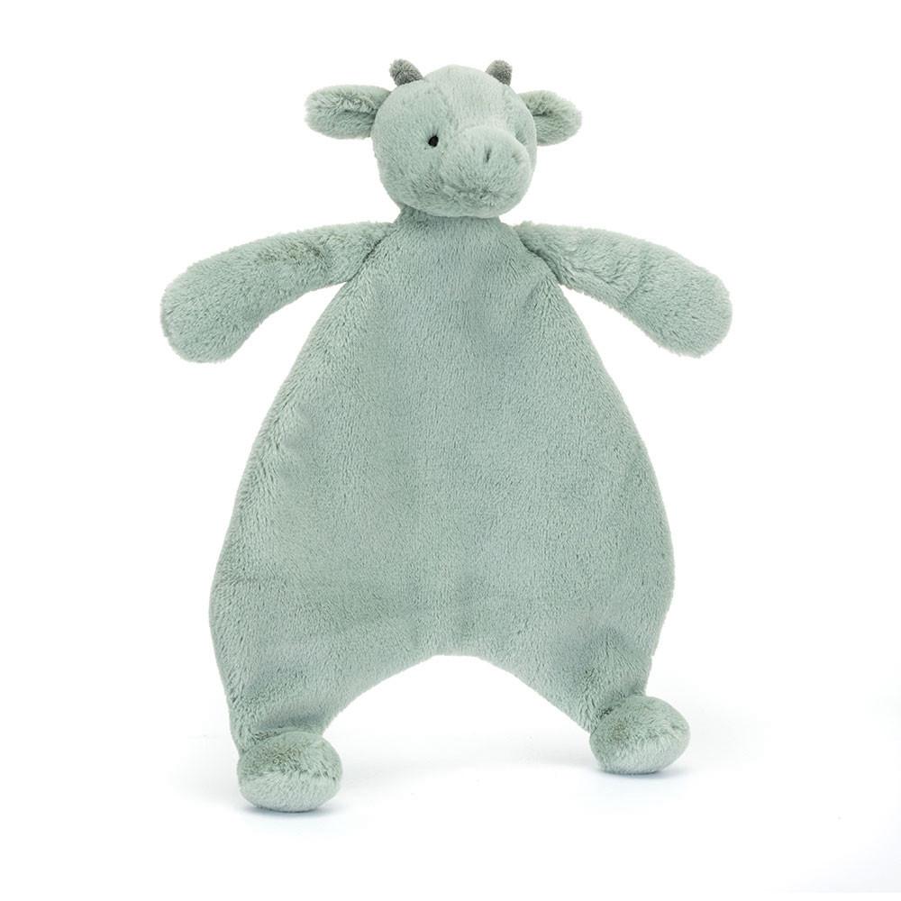 Szmatka Przytulanka Jellycat Bashful Dragon,27cm x 20cm x 7cm Zielone | Polska  GUTH-08412