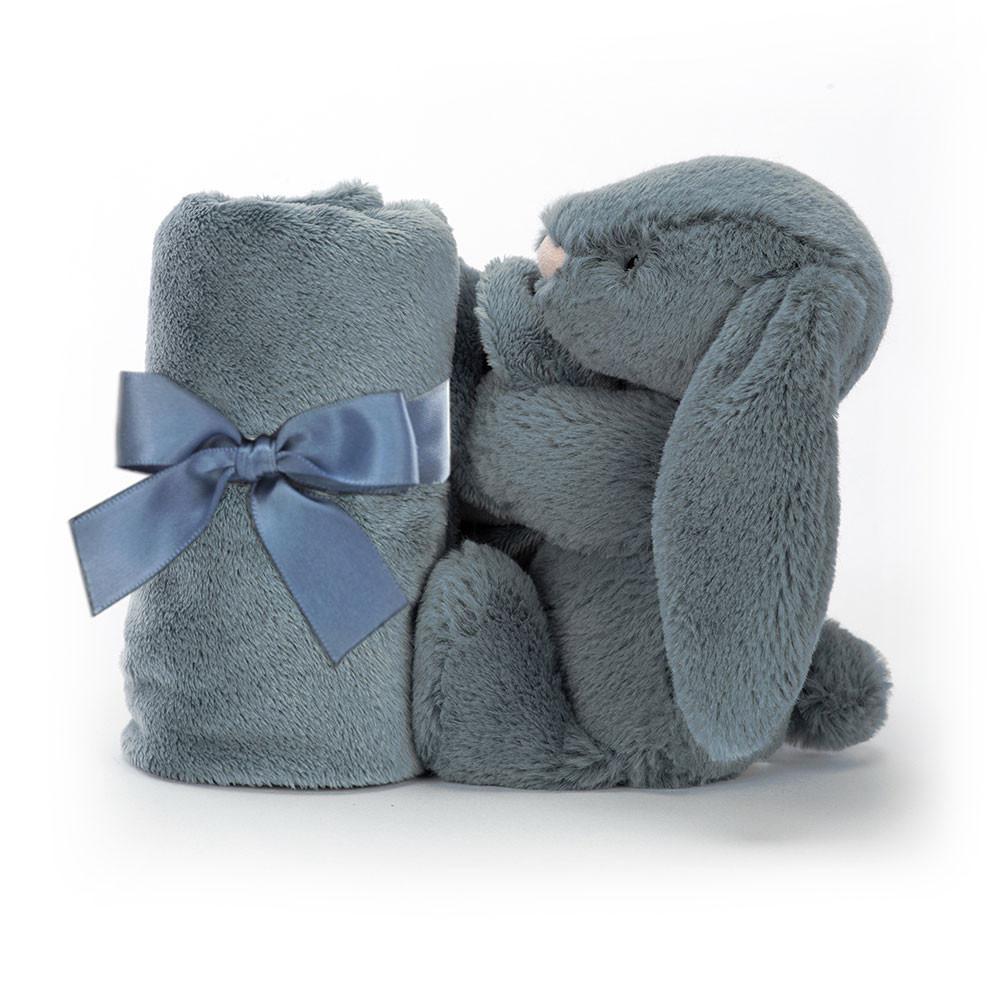 Szmatka Przytulanka Jellycat Bashful Dusky Króliczek,15cm x 34cm x 34cm Niebieskie | Polska  MUHB-76091