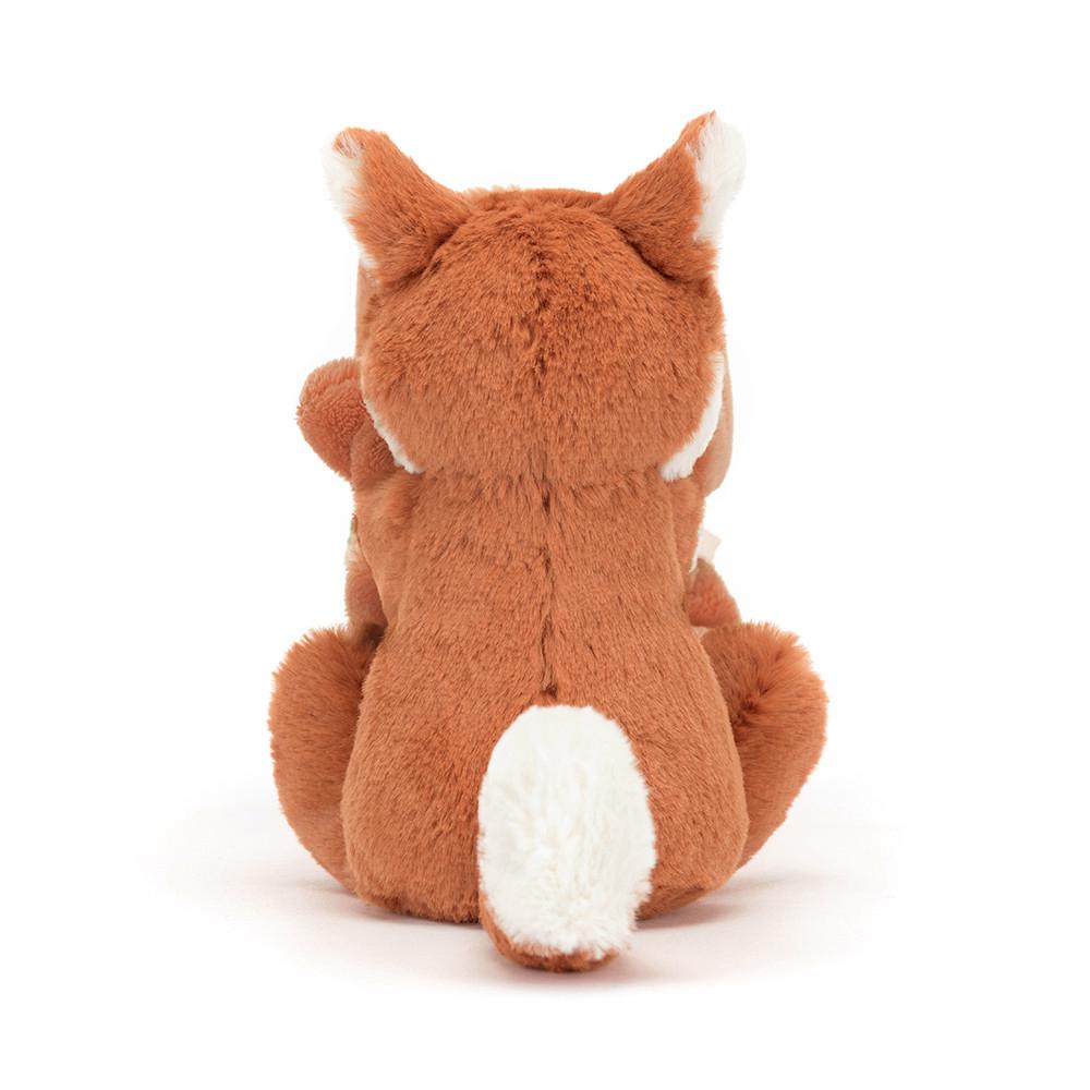 Szmatka Przytulanka Jellycat Bashful Fox Cub,15cm x 34cm x 34cm Pomarańczowe | Polska  RFVE-41523