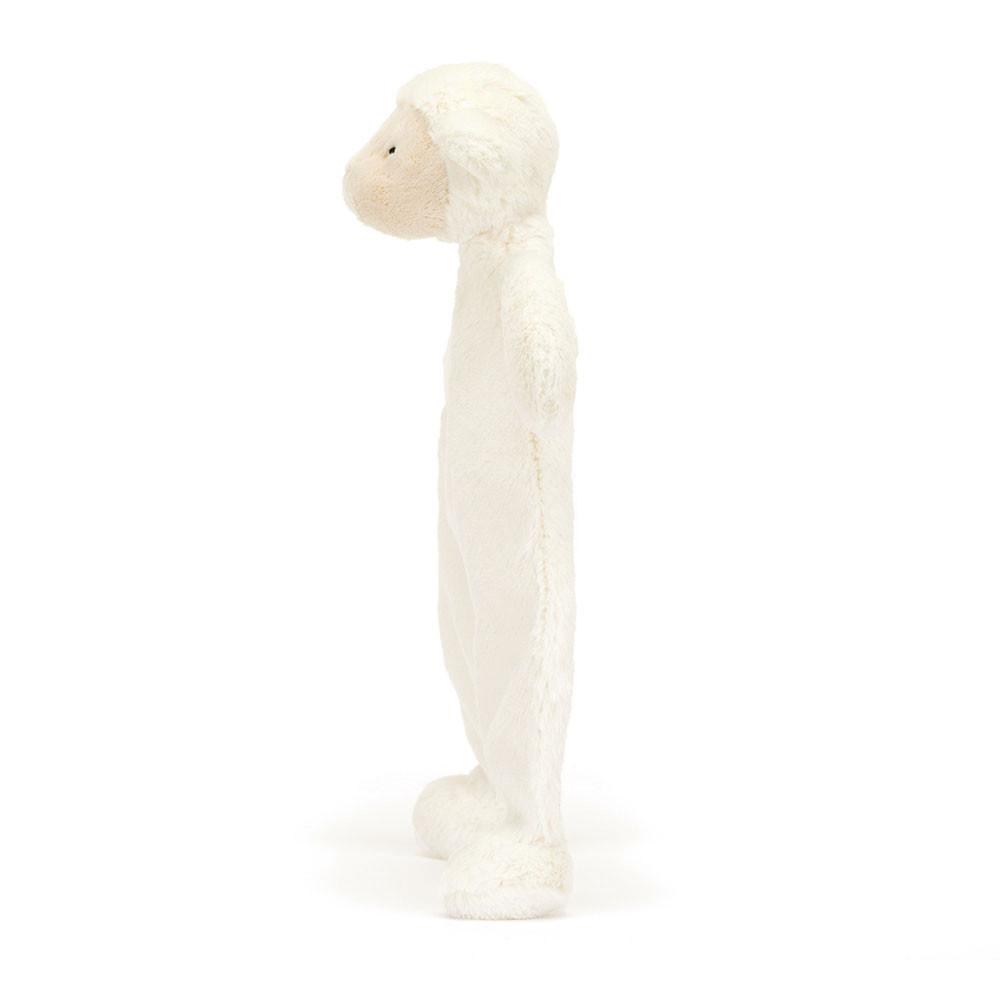 Szmatka Przytulanka Jellycat Bashful Lamb,27cm x 20cm x 7cm Białe | Polska  KERI-19702