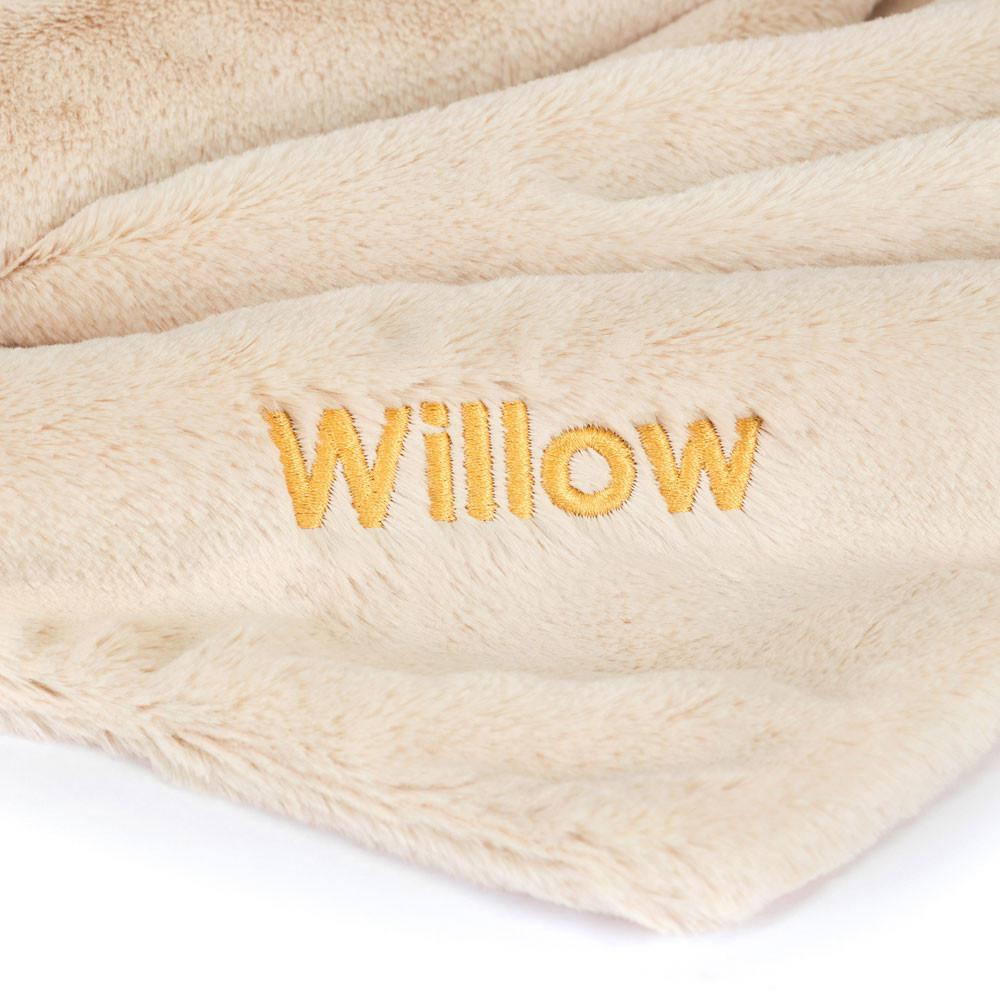 Szmatka Przytulanka Jellycat Bashful Luxe Króliczek Willow Szmatka Przytulanka,56cm x 70cm x 9cm Beżowe | Polska  NSMF-76514