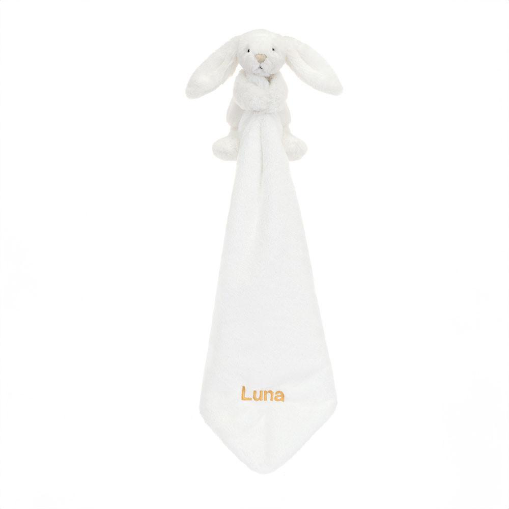 Szmatka Przytulanka Jellycat Bashful Luxe Króliczek Luna,15cm x 34cm x 34cm Białe | Polska  FALD-57241
