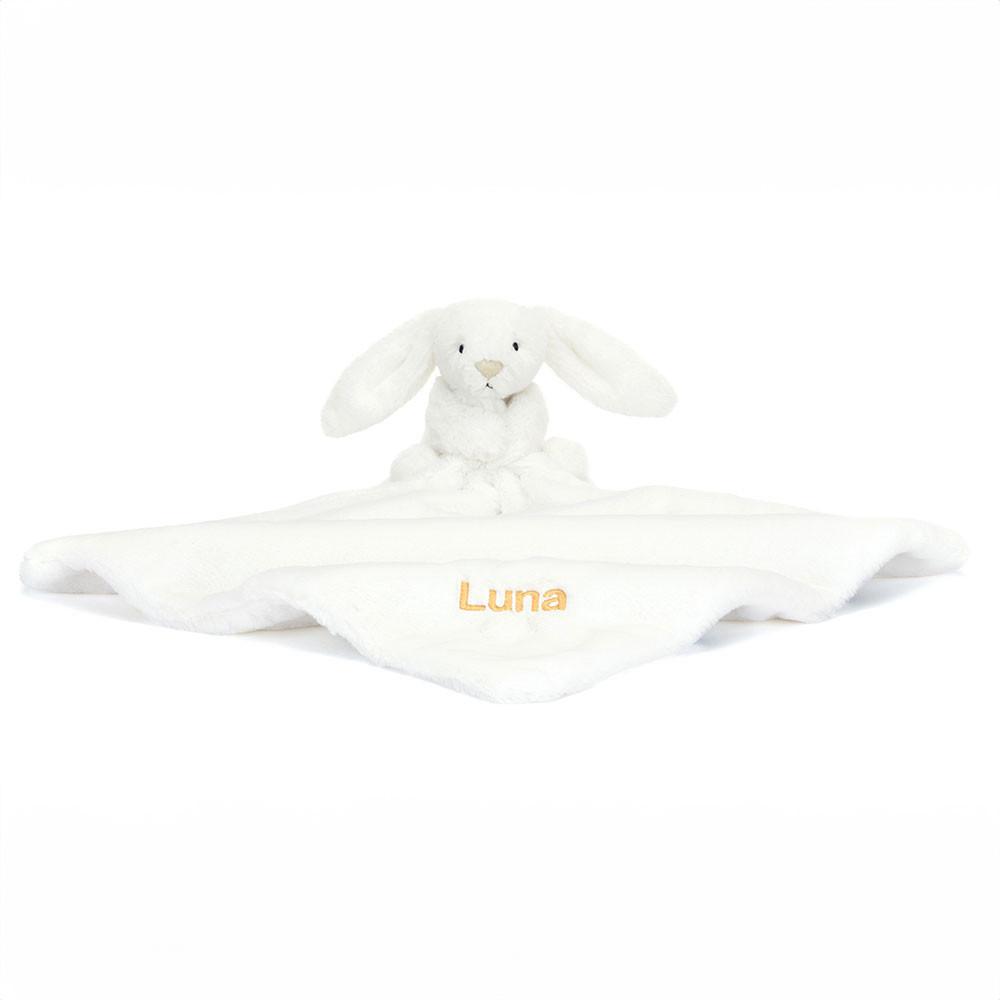Szmatka Przytulanka Jellycat Bashful Luxe Króliczek Luna,15cm x 34cm x 34cm Białe | Polska  FALD-57241