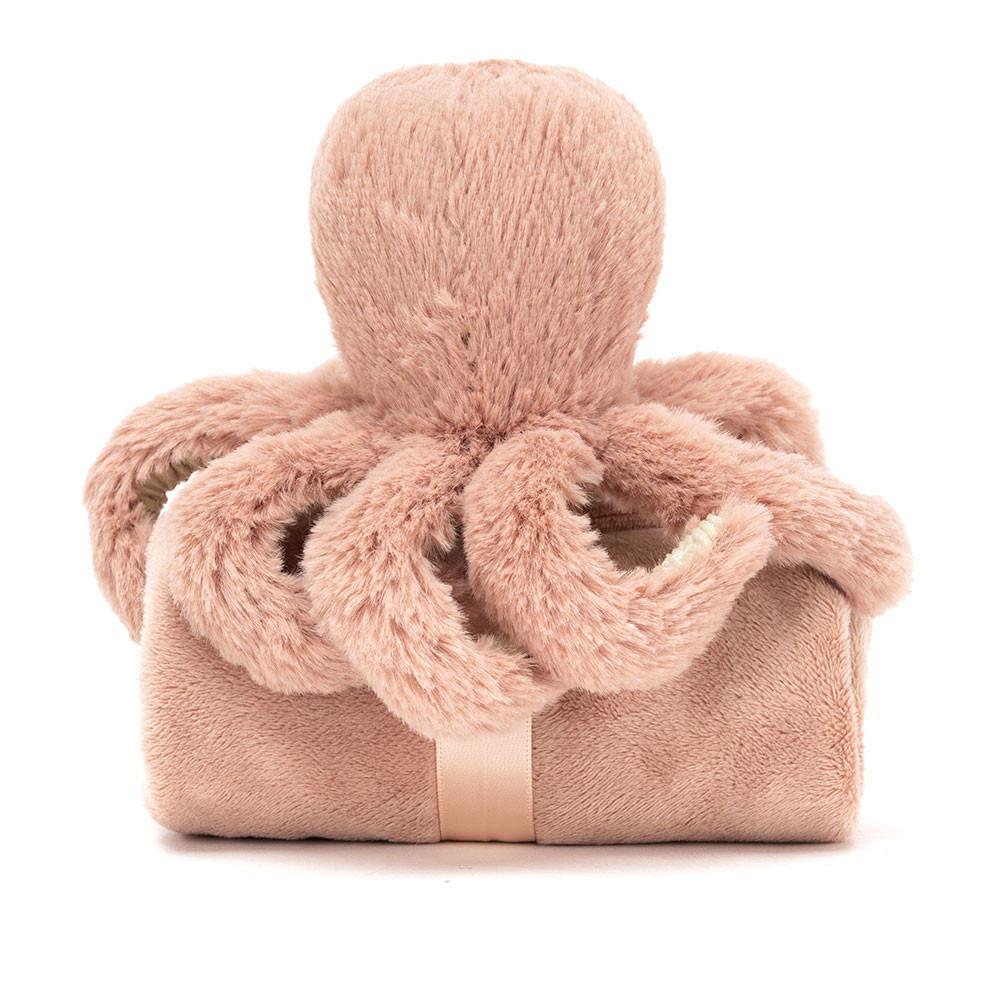 Szmatka Przytulanka Jellycat Odell Octopus,28cm x 18cm x 7cm Pomarańczowe | Polska  EJAB-05368