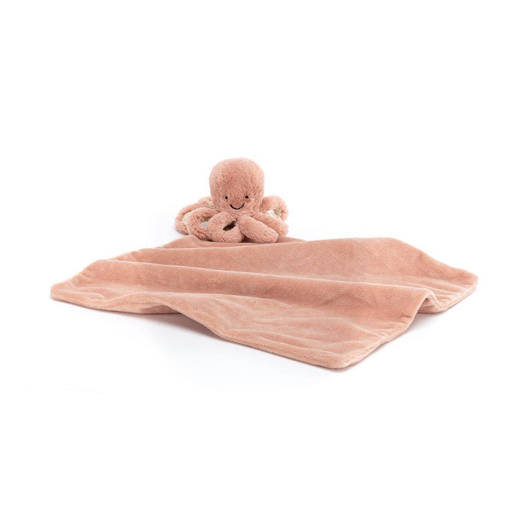 Szmatka Przytulanka Jellycat Odell Octopus,28cm x 18cm x 7cm Pomarańczowe | Polska  EJAB-05368