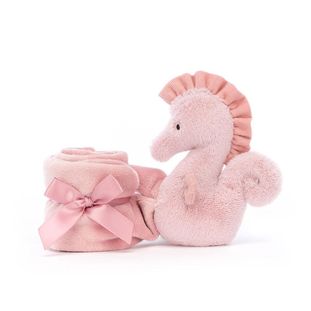 Szmatka Przytulanka Jellycat Sienna Seahorse,13cm x 34cm x 34cm Różowe | Polska  VOEX-92638