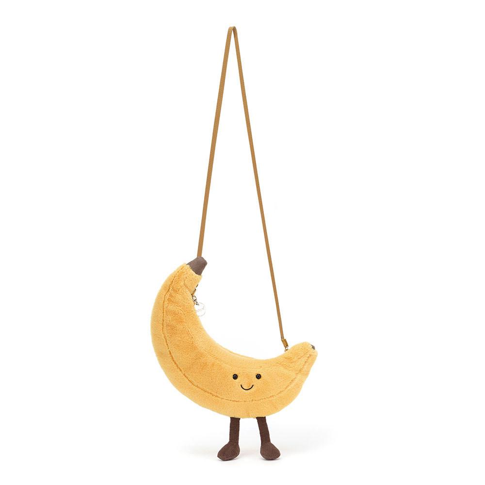 Torebka Jellycat Amuseables Banana,29cm x 25cm x 5cm Żółte | Polska  MFPQ-83201