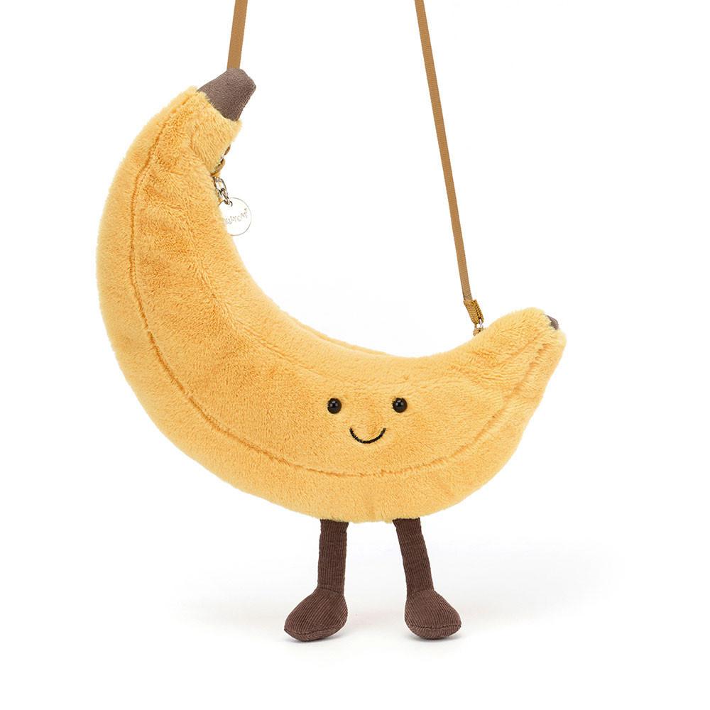 Torebka Jellycat Amuseables Banana,29cm x 25cm x 5cm Żółte | Polska  MFPQ-83201