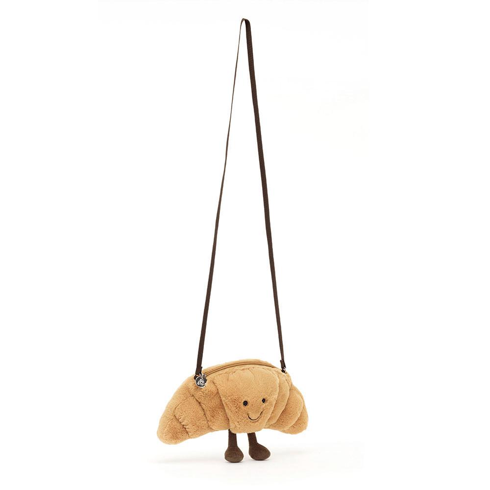 Torebka Jellycat Amuseables Croissant,15cm x 27cm x 5cm Beżowe | Polska  JXBT-06172