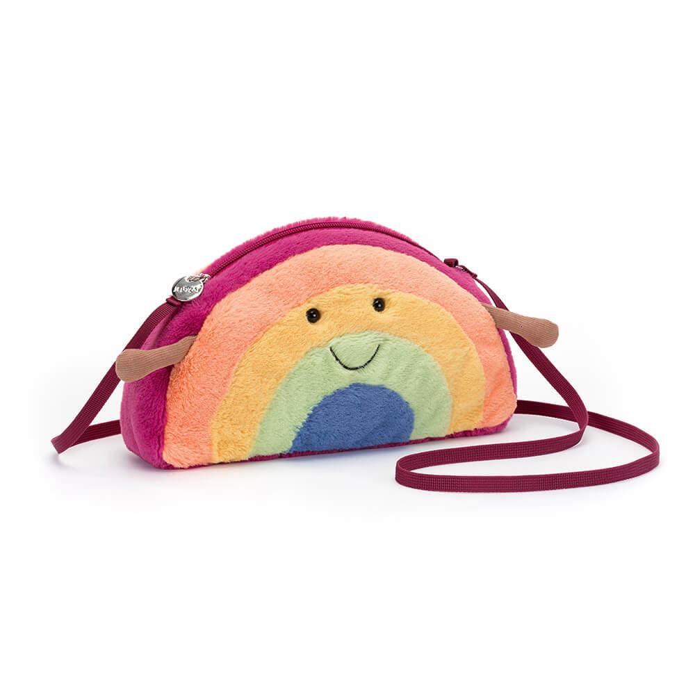 Torebka Jellycat Amuseables Rainbow,13cm x 25cm x 5cm Żółte | Polska  WPJO-42589