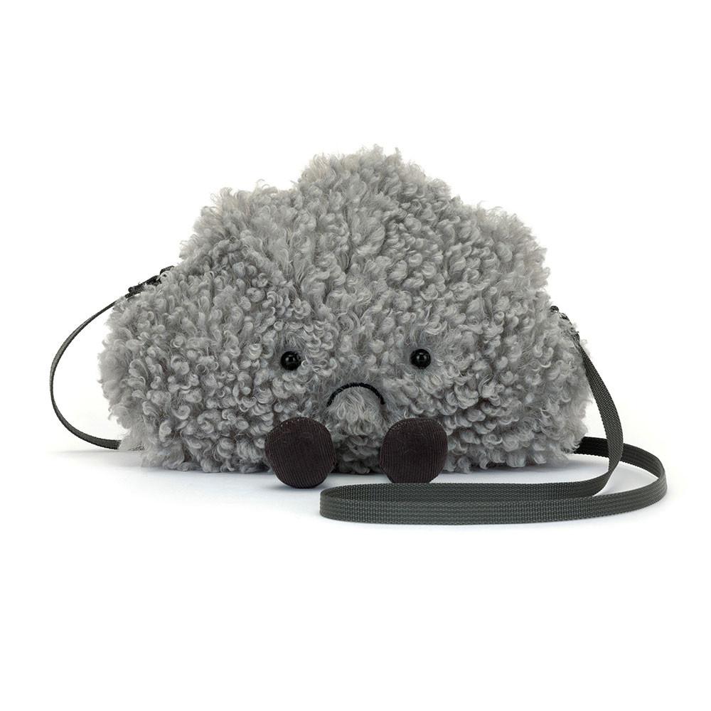 Torebka Jellycat Amuseables Storm Cloud,20cm x 24cm x 5cm Szare | Polska  VTOR-14825