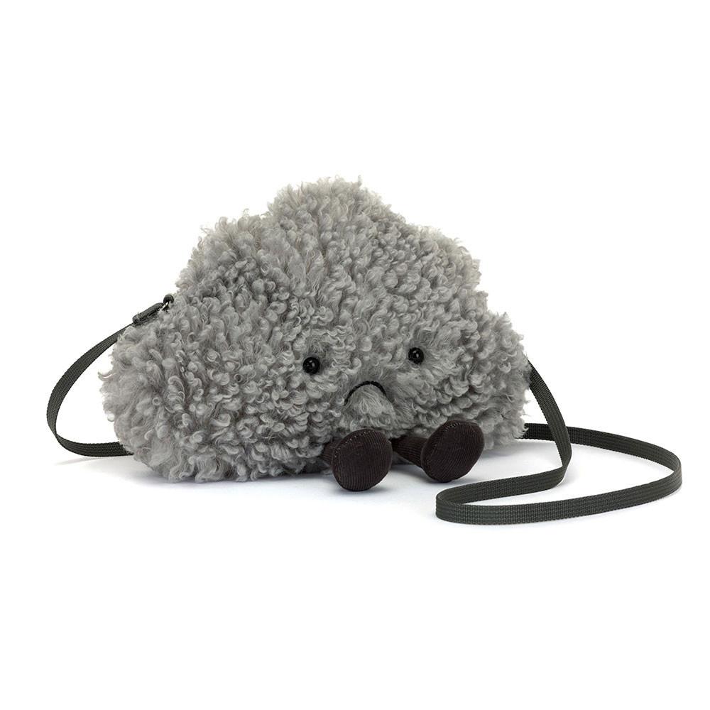 Torebka Jellycat Amuseables Storm Cloud,20cm x 24cm x 5cm Szare | Polska  VTOR-14825
