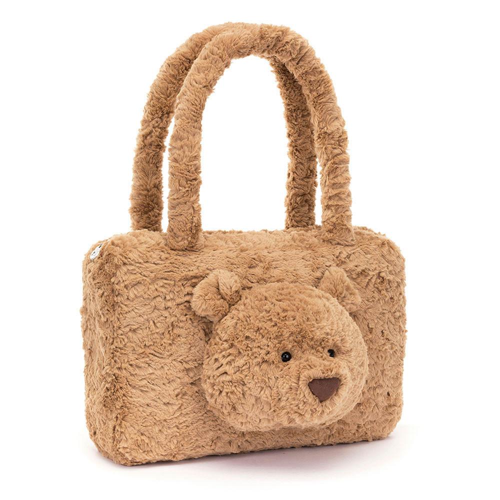 Torebka Jellycat Bartholomew Miś Tote,24cm x 36cm x 8cm Brązowe | Polska  DNOC-34602