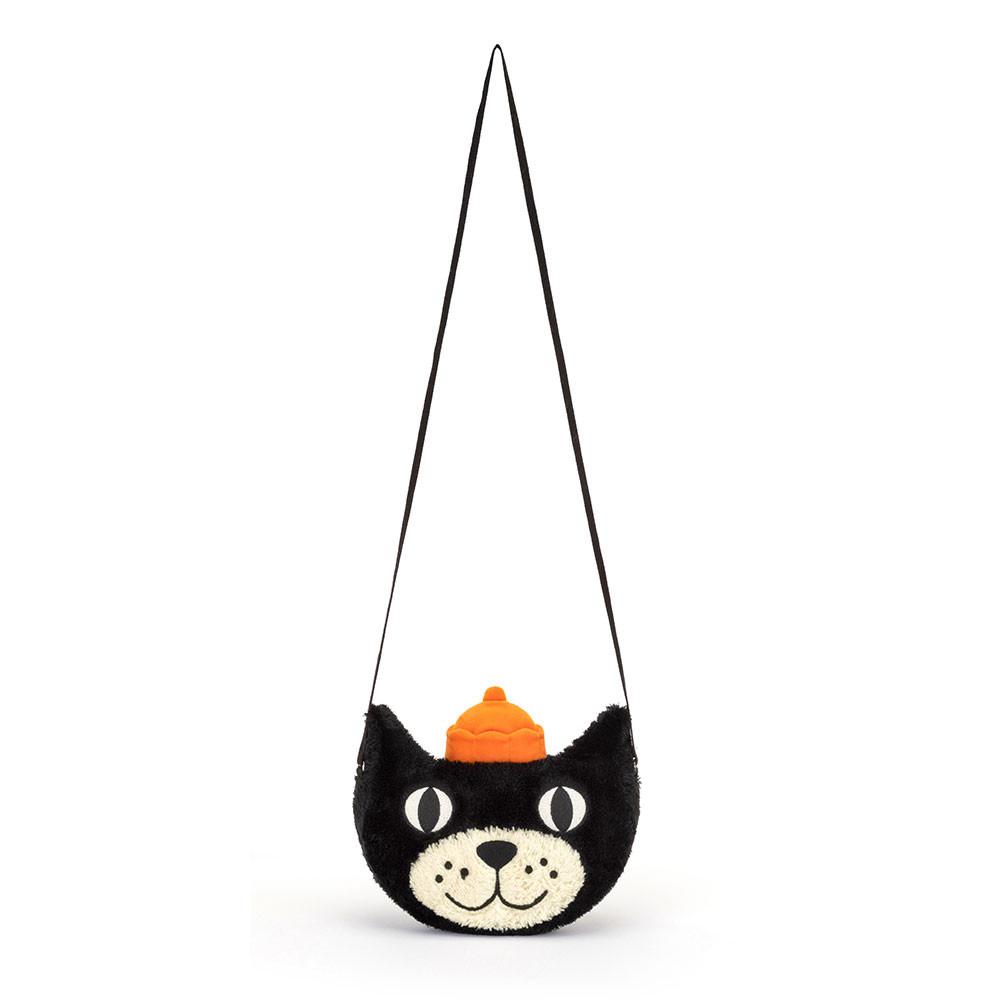 Torebka Jellycat JellyJelonek,15cm x 23cm x 5cm Czarne | Polska  GBHS-64502