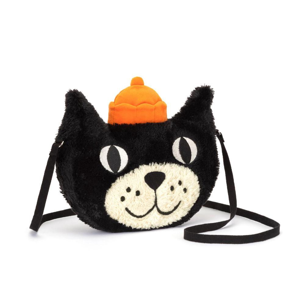 Torebka Jellycat JellyJelonek,15cm x 23cm x 5cm Czarne | Polska  GBHS-64502
