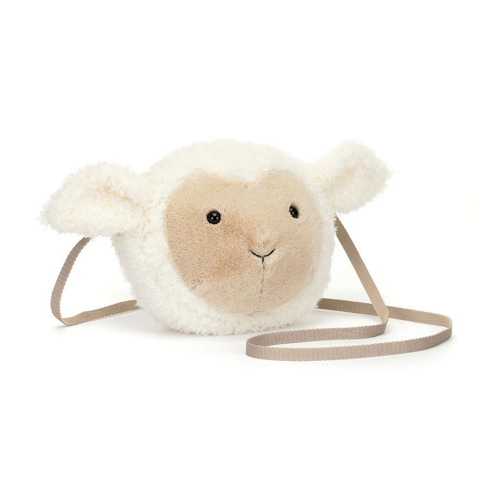 Torebka Jellycat Little Lamb,19cm x 19cm x 5cm Białe | Polska  ZVFS-16708