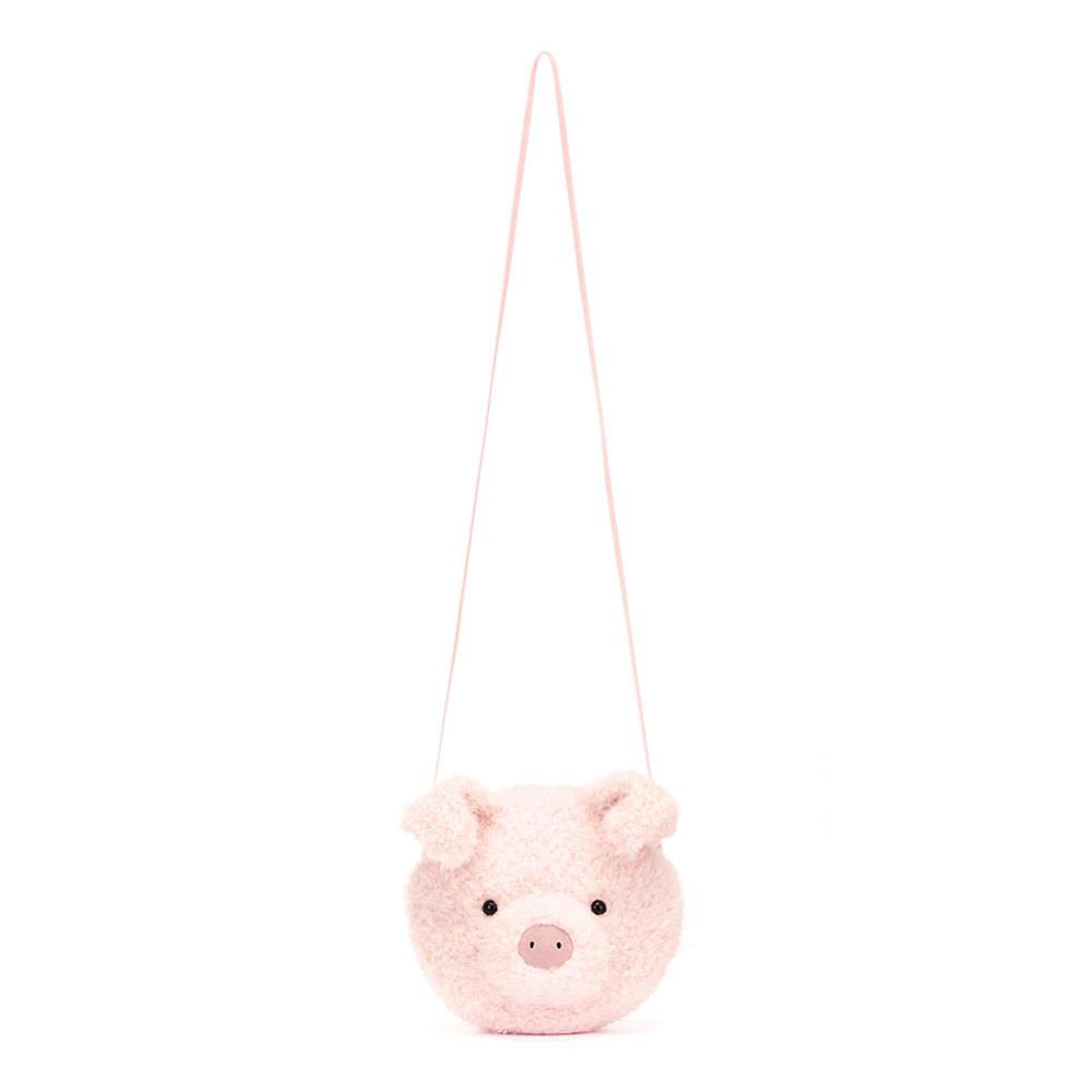 Torebka Jellycat Little Pig,19cm x 19cm x 5cm Różowe | Polska  RUPQ-10654