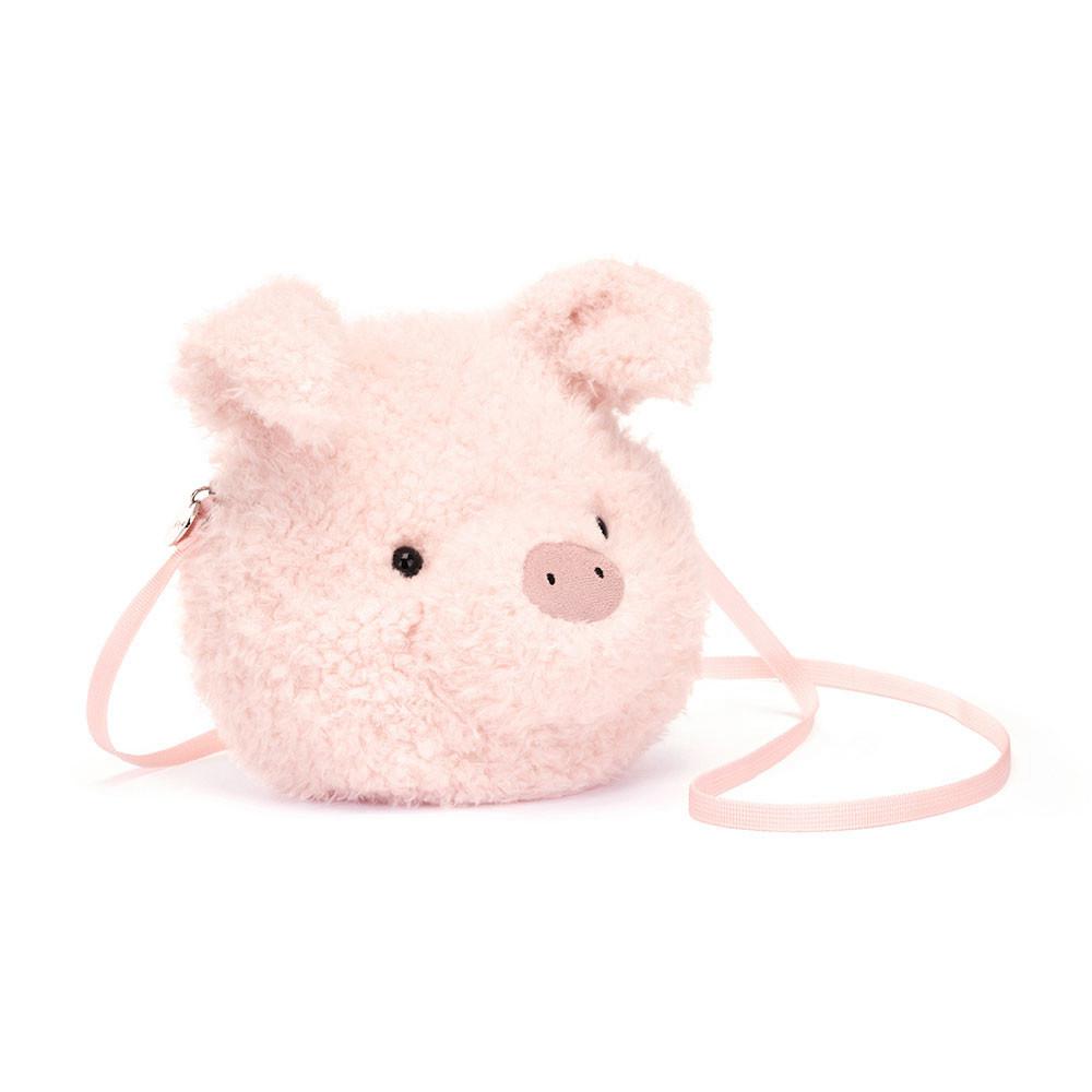 Torebka Jellycat Little Pig,19cm x 19cm x 5cm Różowe | Polska  RUPQ-10654